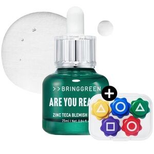 Zinc Teca Blemish Serum - Deep Green